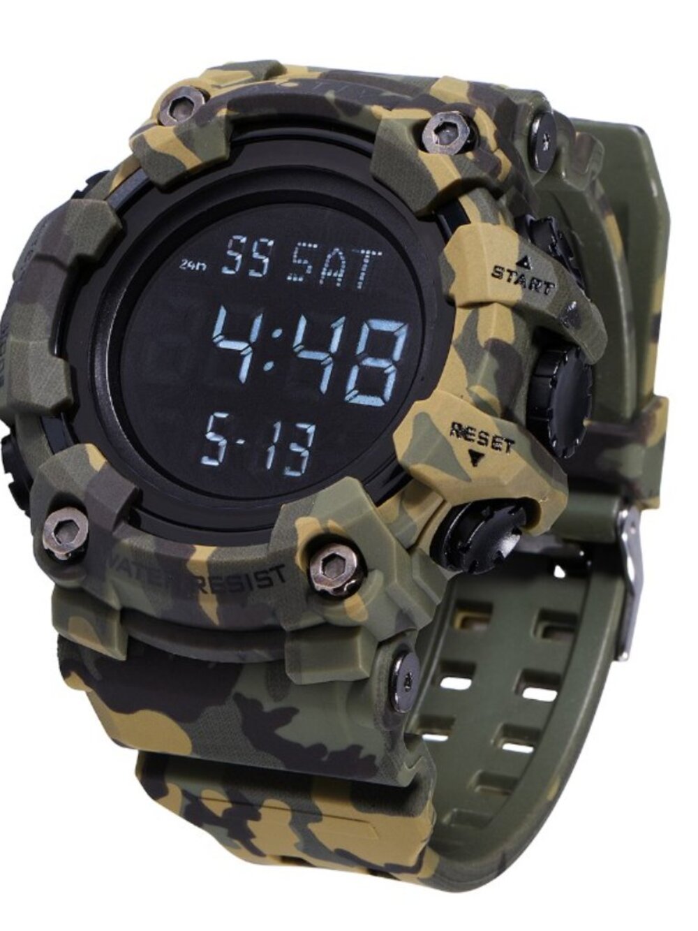 Activa Hexstrike X Invicta Digital Watch 56mm Camouflage Green (ACW1968 001) NEW - Picture 2 of 2